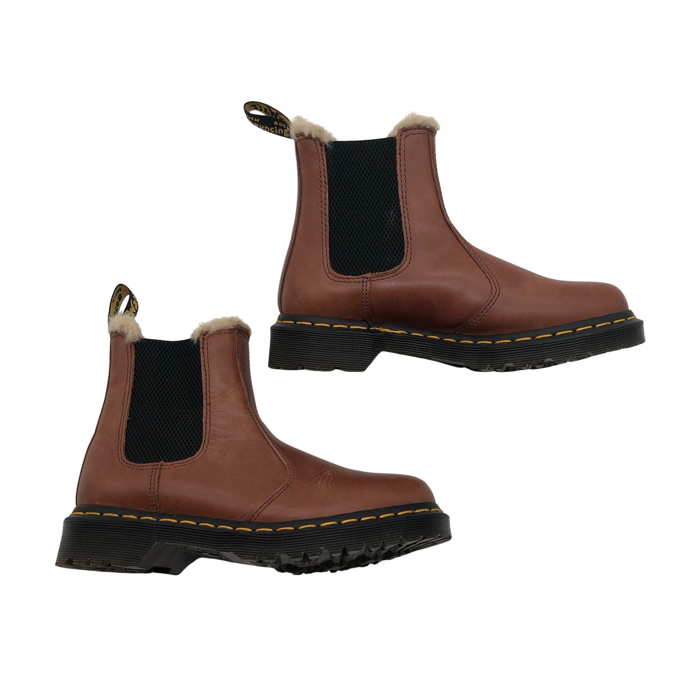 Unisex Dr. Martens - Poolsaapad, suurus 37 - Pruun (1)