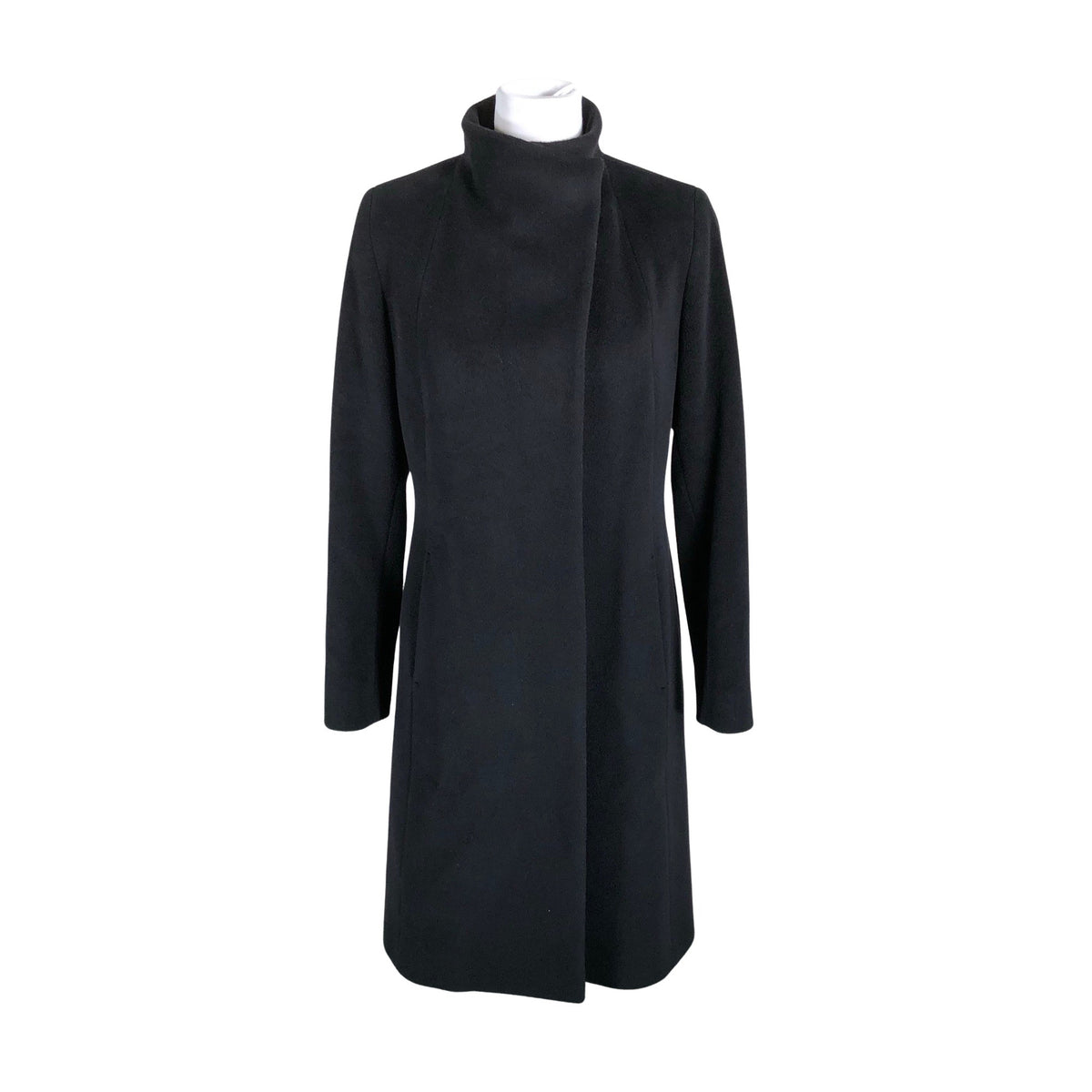 Unisex Cinzia Rocca - Villane mantel, suurus 40 - Must (1)