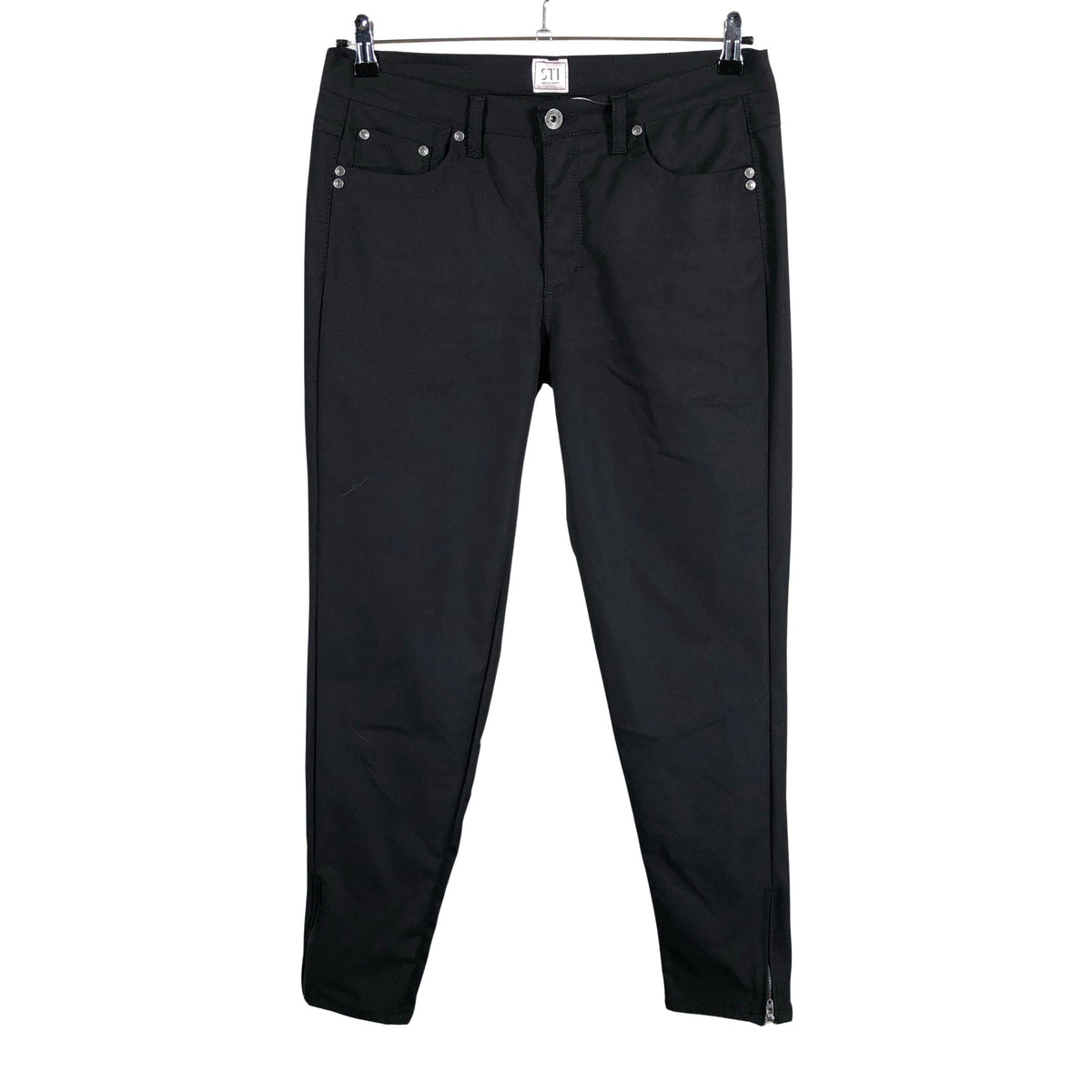 Unisex S.T.I - Mittevenivad püksid, suurus W32 - Must (1)