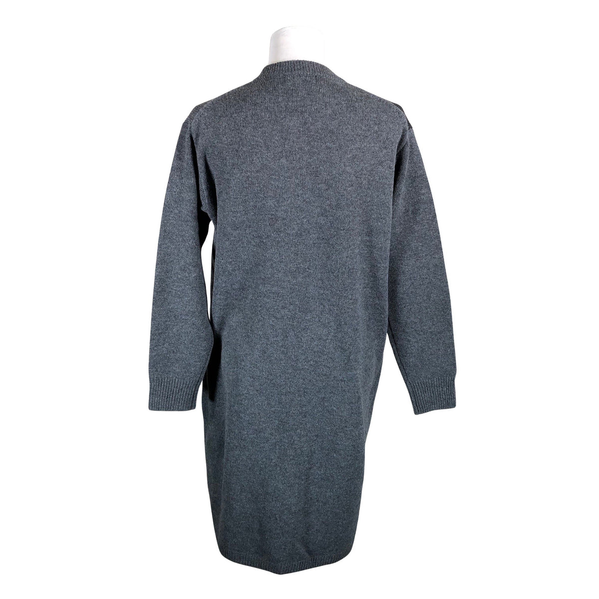 Unisex Uniqlo - Kootud kleit, suurus 36 - Hall (2)