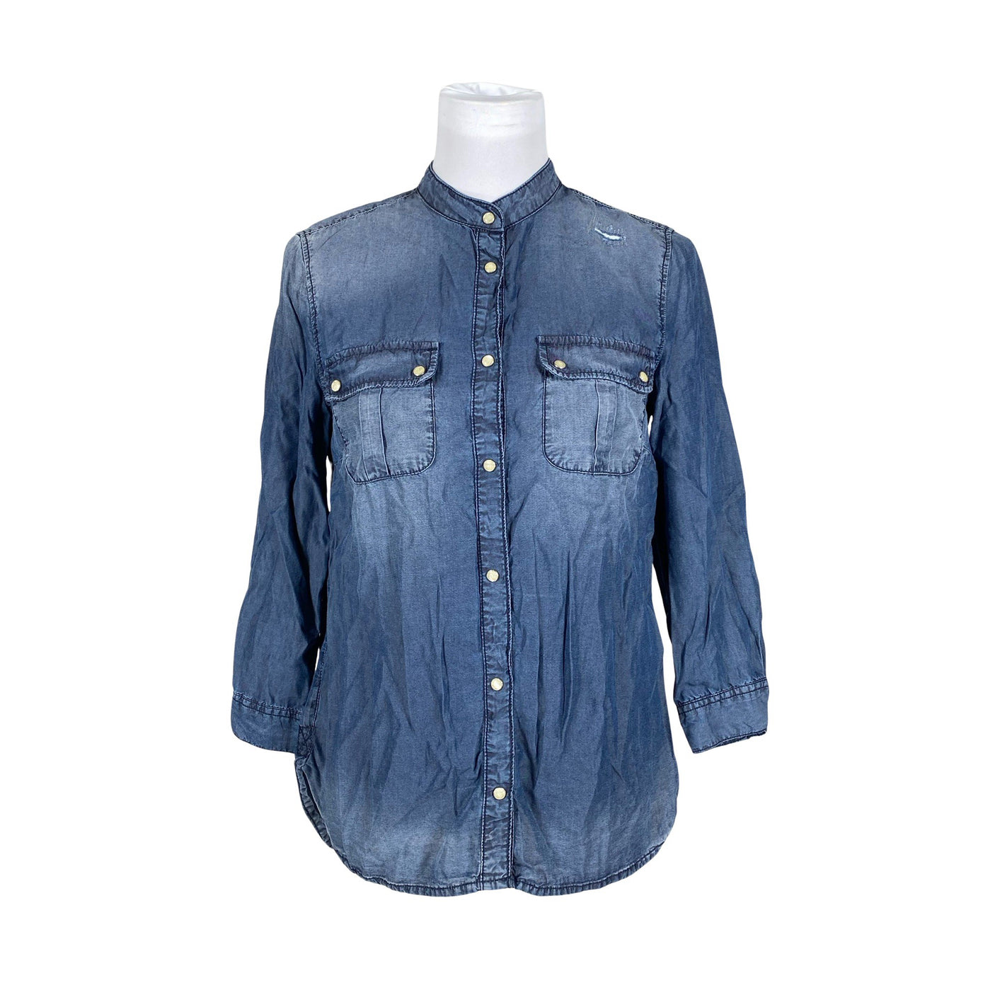 Unisex Sisley - Teksasärk, suurus 36 - Sinine (1)