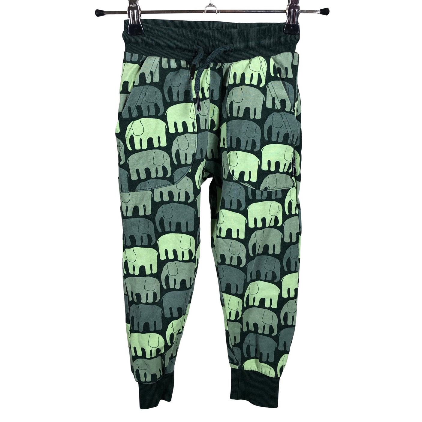 Unisex Finlayson - Dressikangast püksid, suurus 86 - 92 - Roheline (1)
