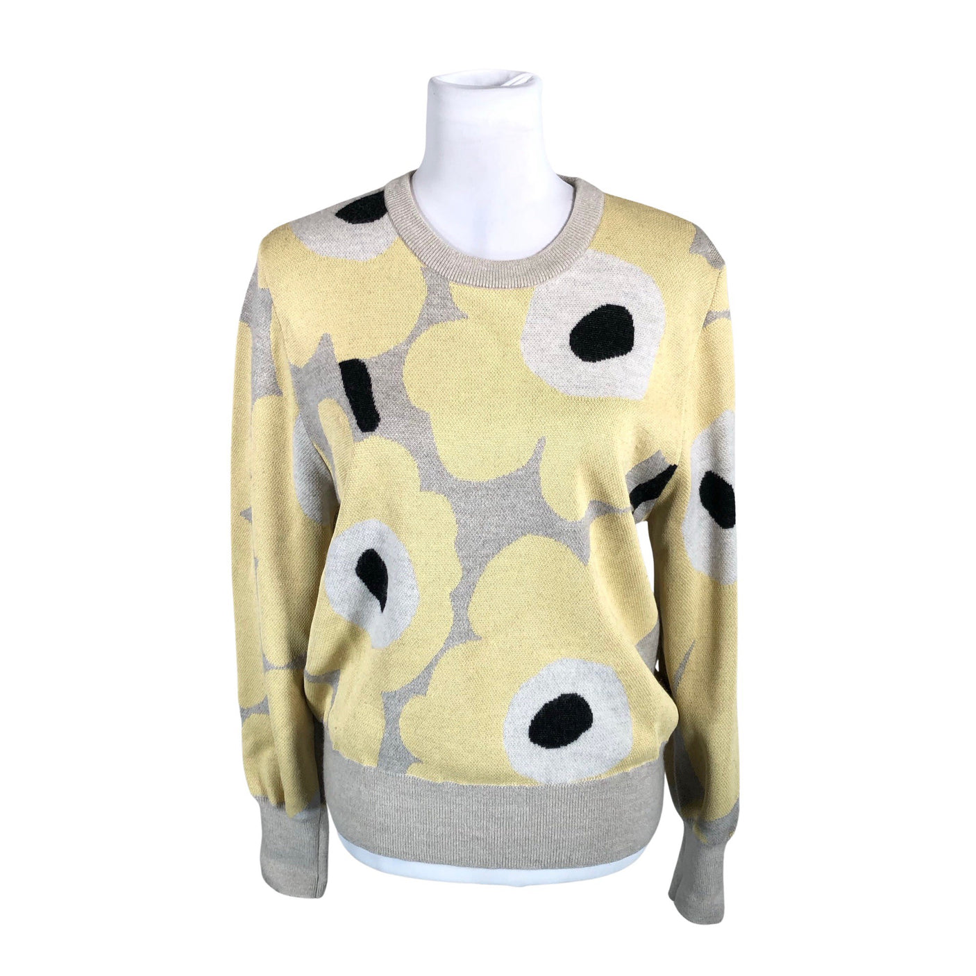 Unisex Marimekko - Kampsun, suurus 40 - Kollane (1)