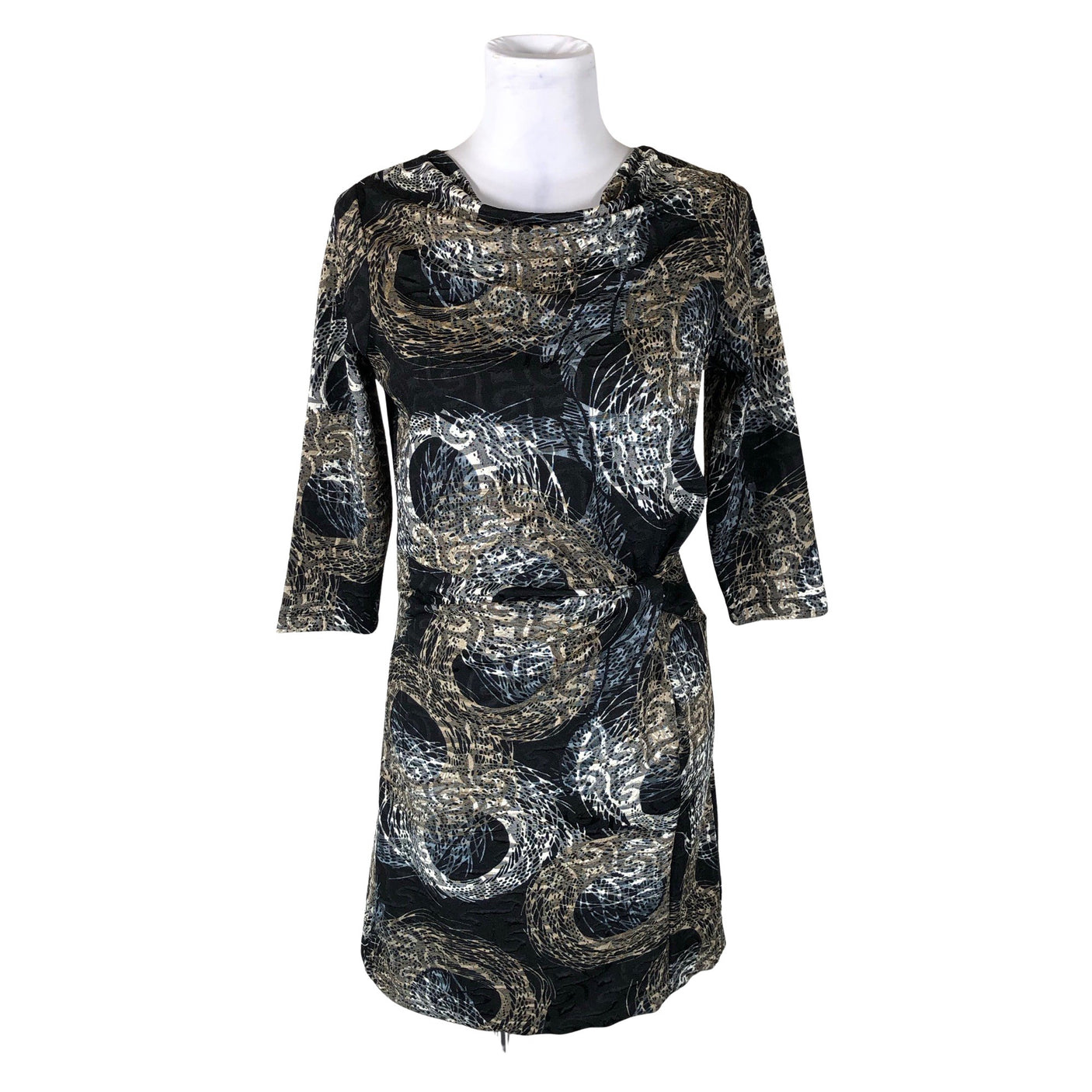 Unisex Jensen - Trikotaažist kleit, suurus 36 - Must (1)
