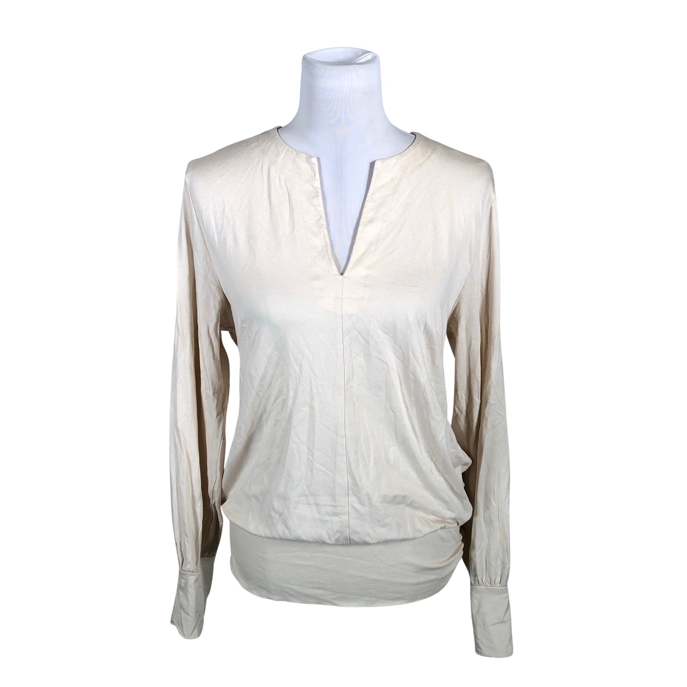 Unisex House of Lola - Trikotaažist pluus, suurus 38 - Beige (1)
