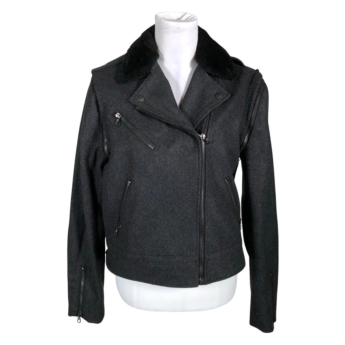 Unisex Rag&Bone - Villane mantel, suurus 36 - Hall (1)