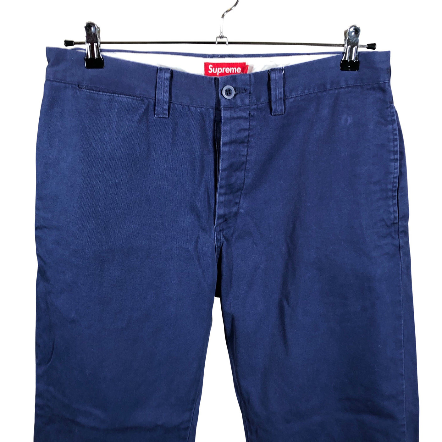 Unisex Supreme - Chino-püksid, suurus W32 - Sinine (2)