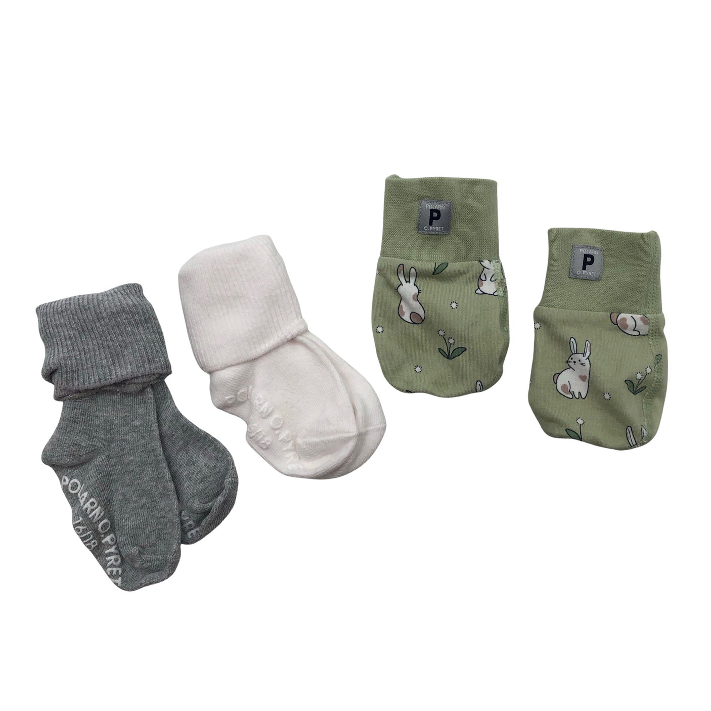 Unisex Polarn O. Pyret - Sokid, suurus 16 - Hall (1)