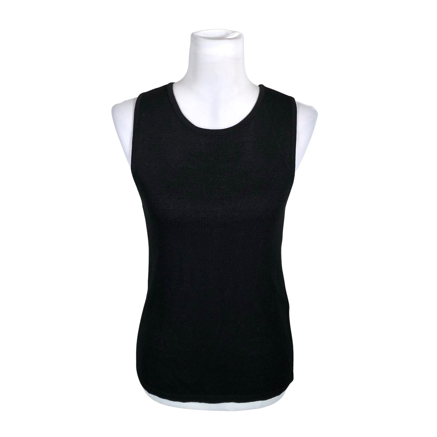 Unisex Selected - Kootud vest, suurus 36 - Must (1)