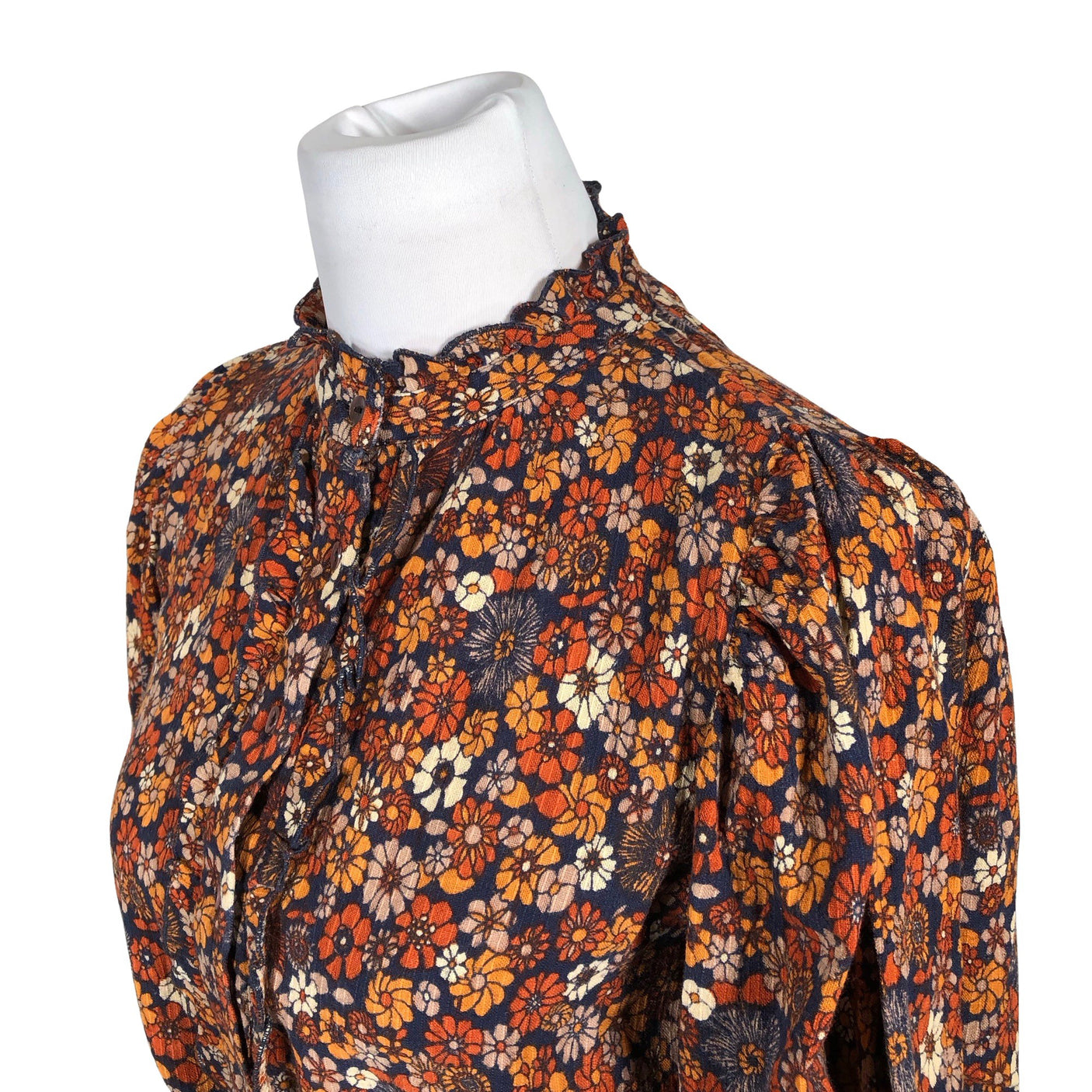 Unisex Antik Batik - Õhuke kleit, suurus 34 - Sinine (3)