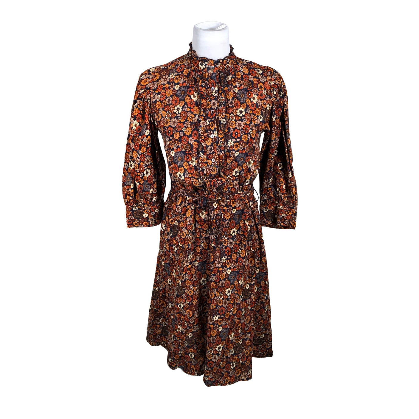 Unisex Antik Batik - Õhuke kleit, suurus 34 - Sinine (1)