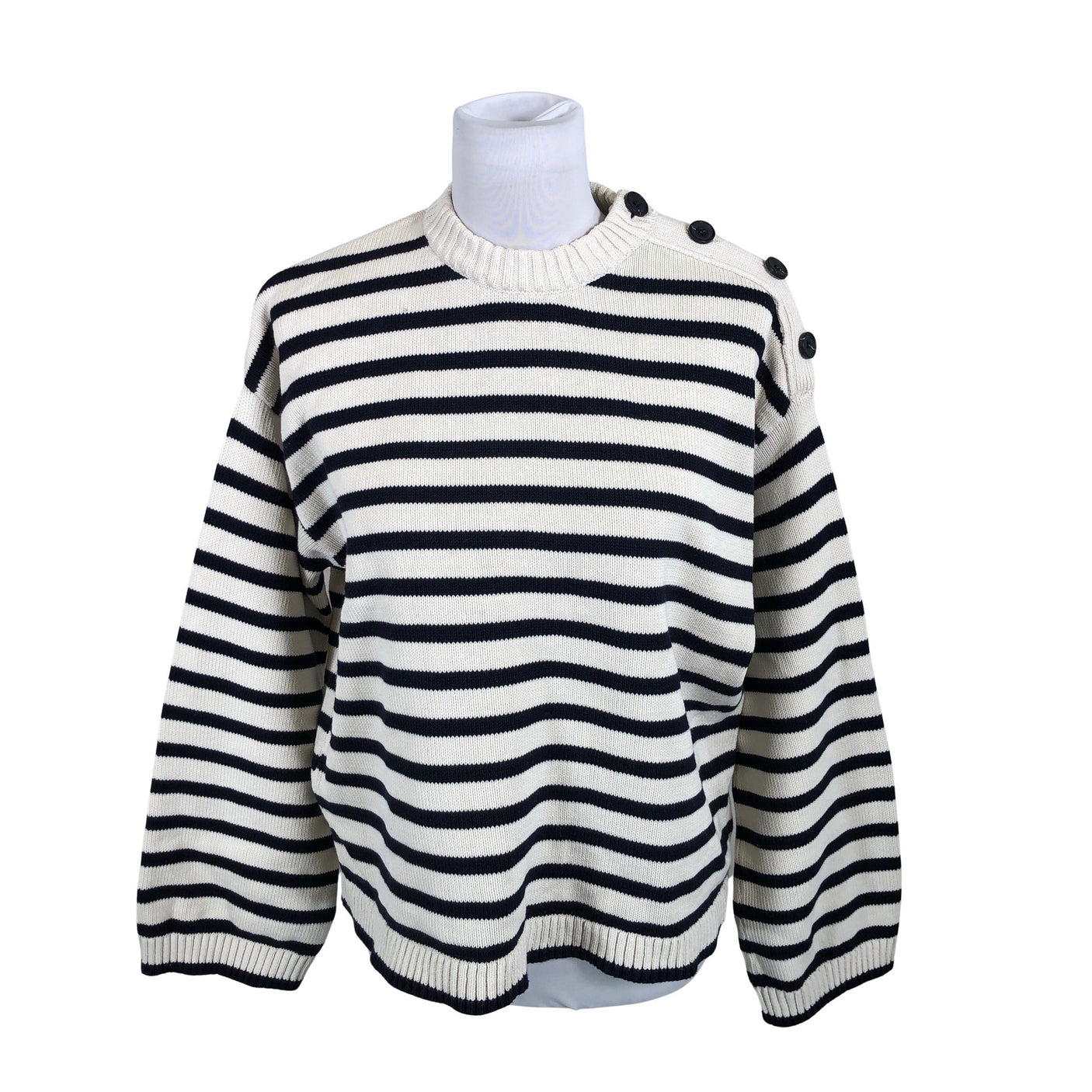 Unisex Arket - Kampsun, suurus 36 - Looduslik valge (1)