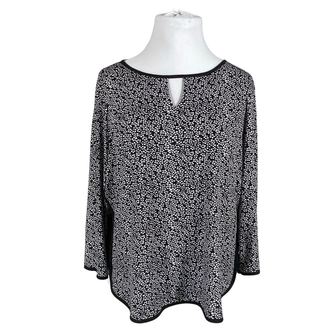 Unisex Jacqueline Riu - Trikotaažist pluus, suurus 46 - Must (1)