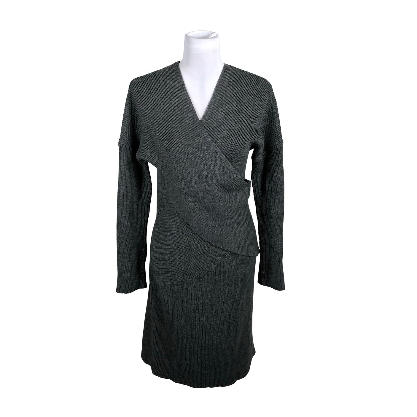 Unisex Anna Field - Kootud kleit, suurus 40 - Hall (1)