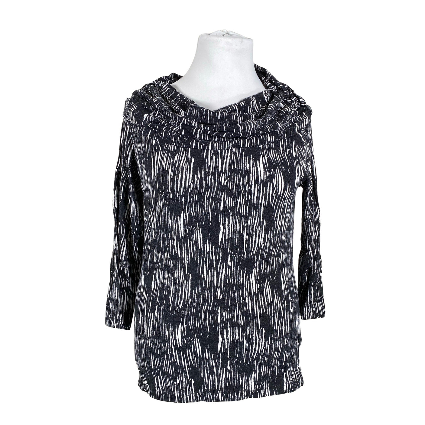 Unisex Ril's - Trikotaažist tuunika, suurus 42 - Must (1)