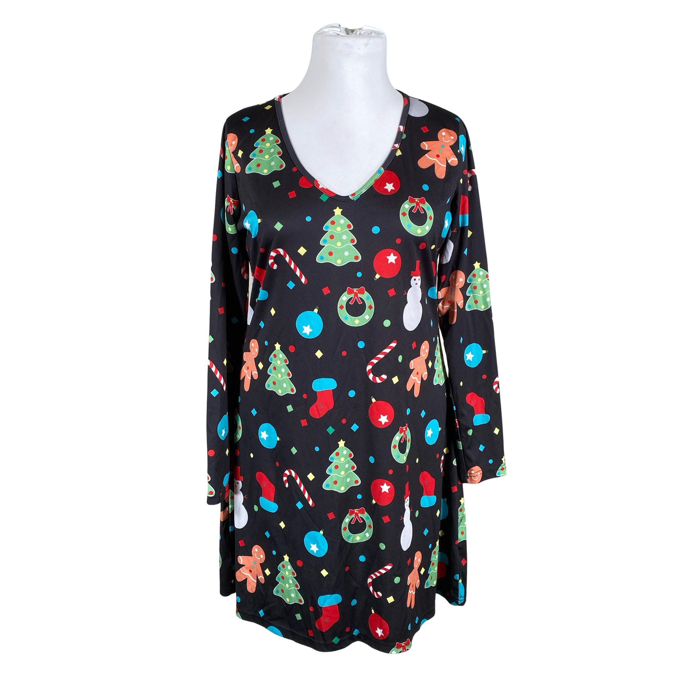 Unisex Rosegal - Trikotaažist kleit, suurus 44 - Must (1)