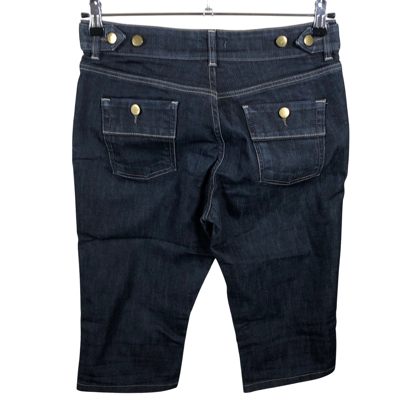Unisex Filippa K. - Teksast poolpikad püksid, suurus W32 - Sinine (2)