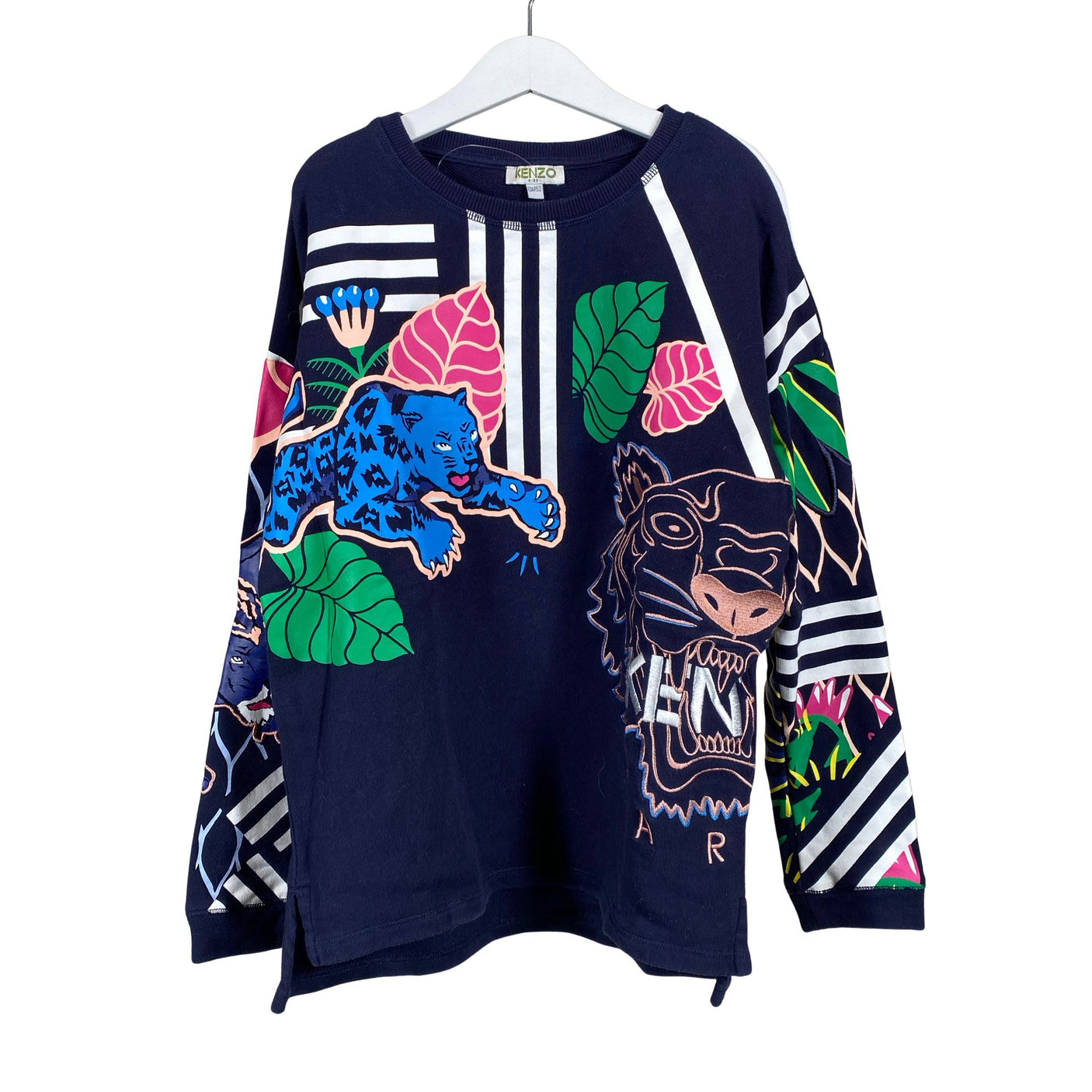 Unisex Kenzo - Dressikangast pluus, suurus 146 - 152 - Sinine (1)