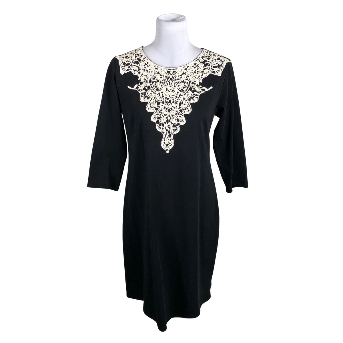 Unisex Lumoan - Trikotaažist kleit, suurus 38 - Must (1)