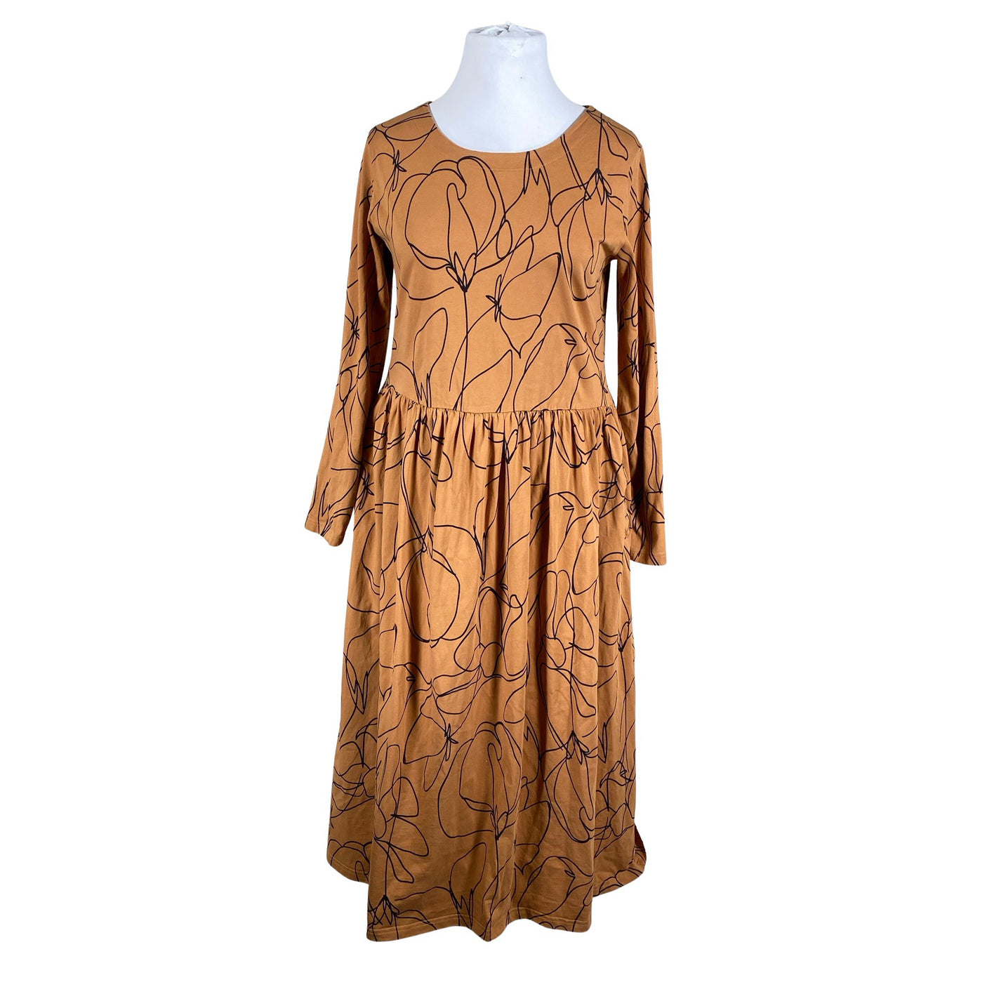 Unisex NOSH - Maksikleit, suurus 42 - Pruun (1)