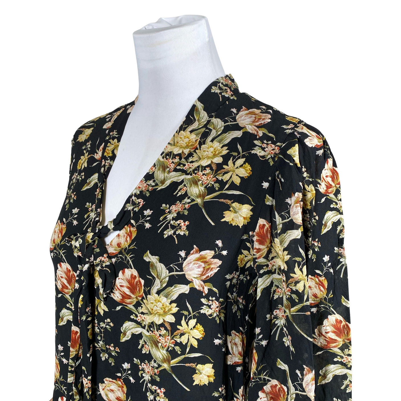 Unisex Andiata - Õhuke kleit, suurus 36 - Must (2)