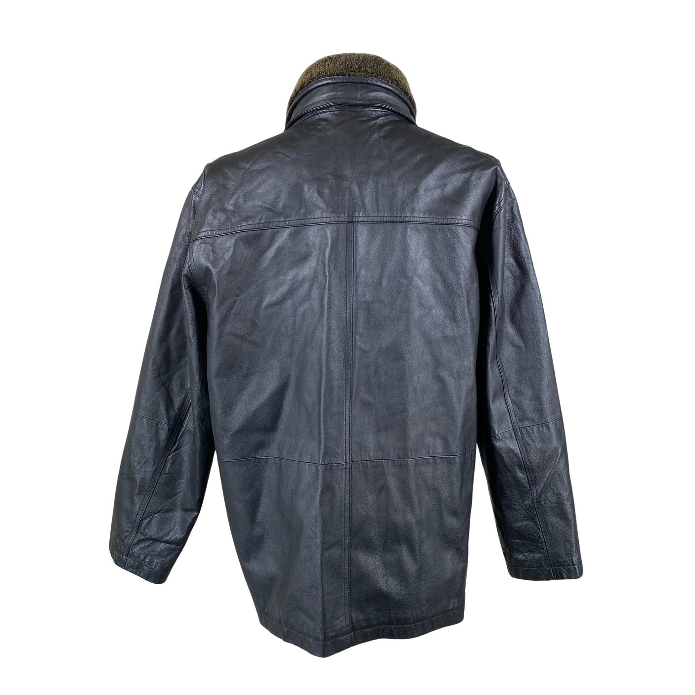 Unisex Royal - Nahktagi, suurus XL - Must (2)