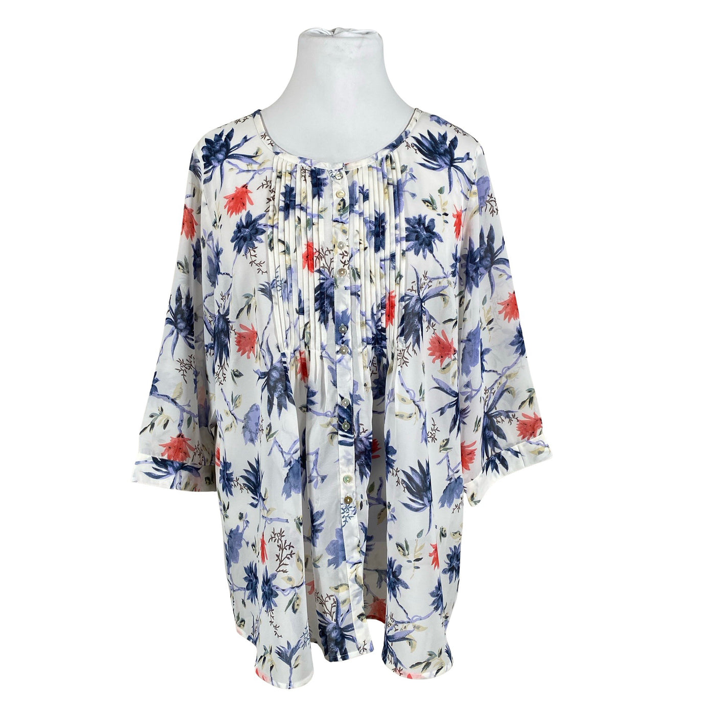 Unisex Åshild - Õhuke tuunika, suurus 48 - Valge (1)
