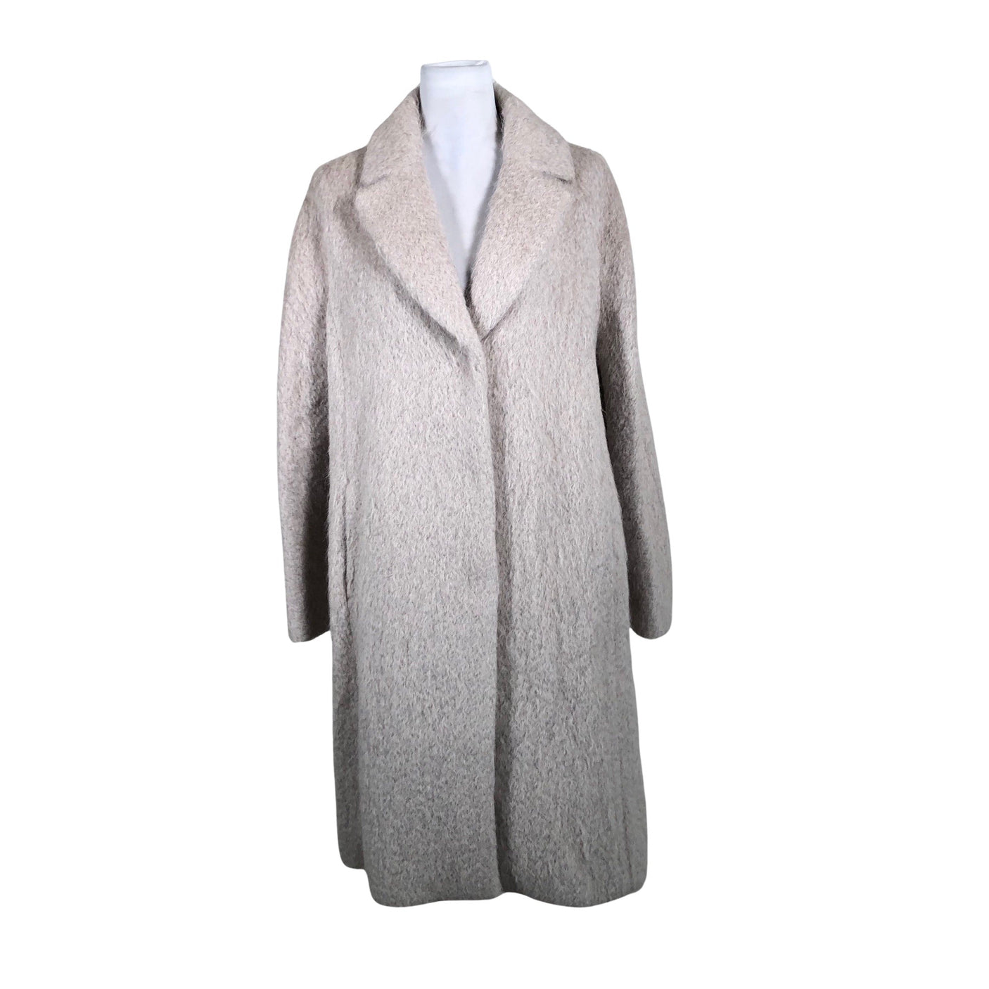 Unisex Ril's - Villane mantel, suurus 40 - Beige (1)