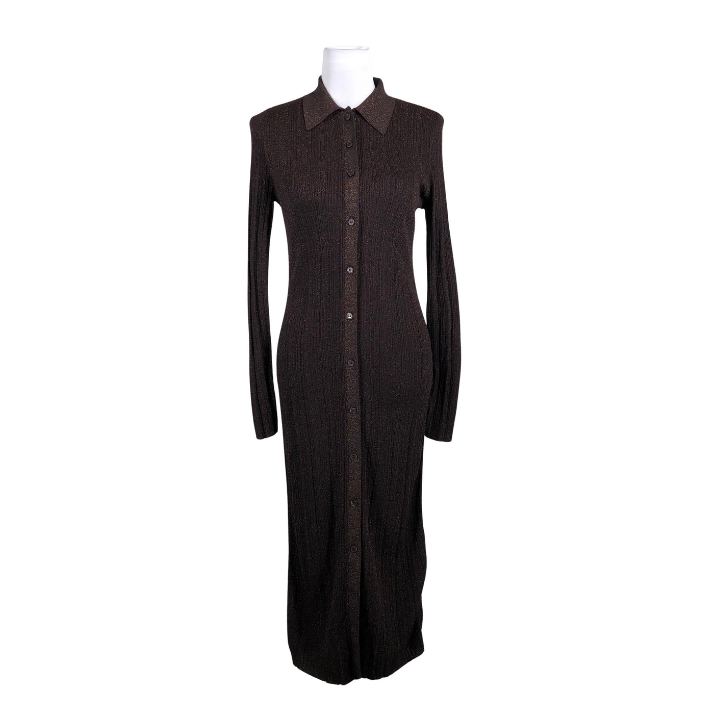 Unisex &Other Stories - Kootud kleit, suurus 36 - Pruun (1)