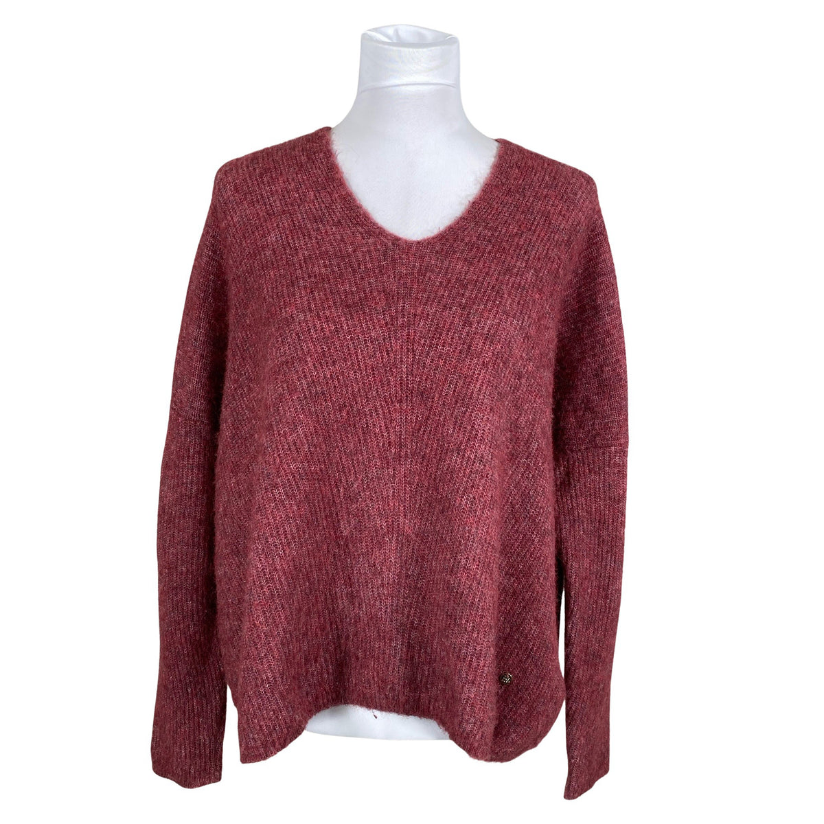 Unisex Mos Mosh - Kampsun, suurus 38 - Veinipunane (1)