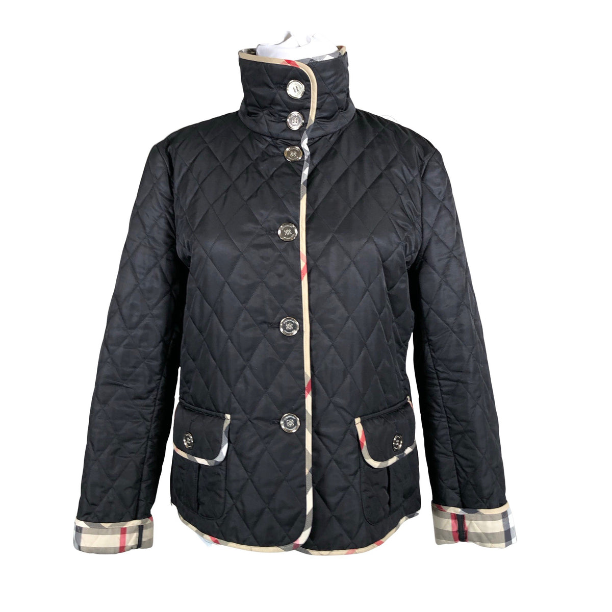 Unisex Burberry - Tepitud jope, suurus 42 - Must (1)