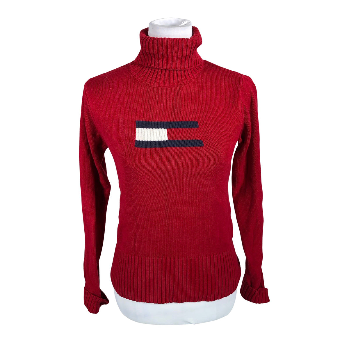 Unisex Tommy Hilfiger - Kampsun, suurus 36 - Punane (1)