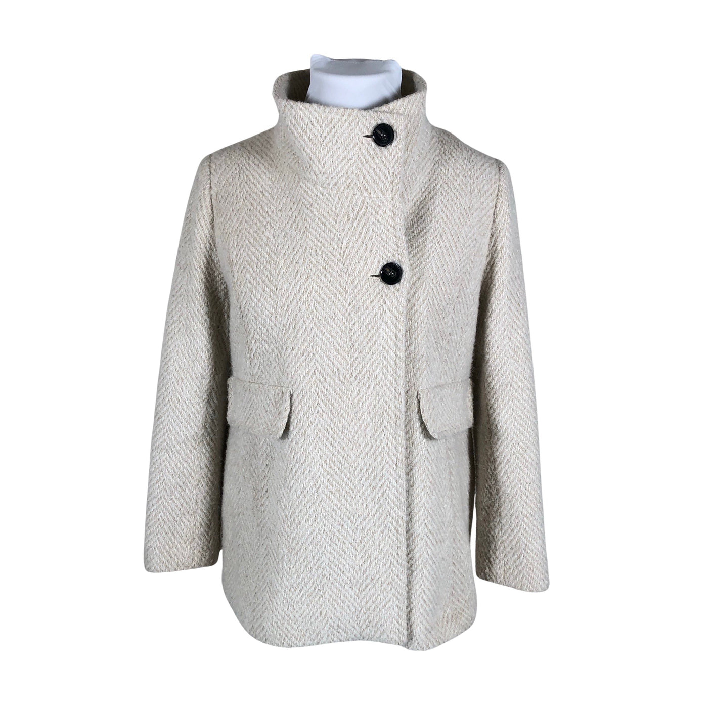 Unisex Caroll - Villane mantel, suurus 44 - Beige (1)