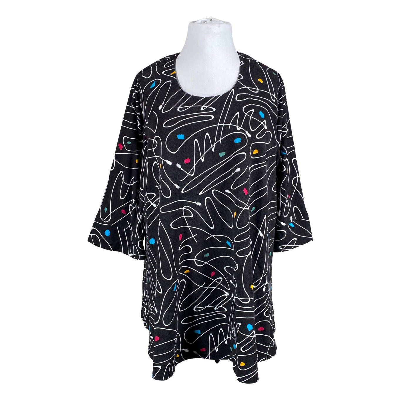 Unisex Aino - Dressikangast kleit, suurus 42 - Must (1)