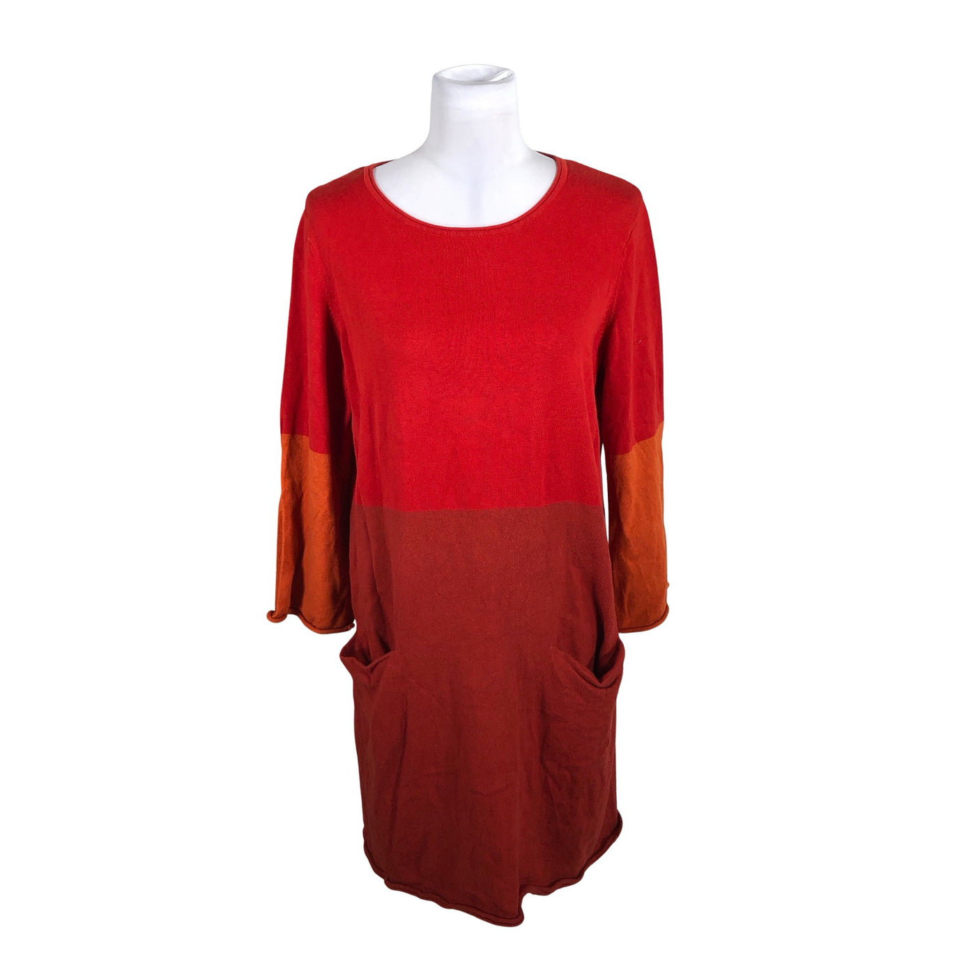 Unisex Gudrun Sjöden - Kootud kleit, suurus 40 - Punane (1)