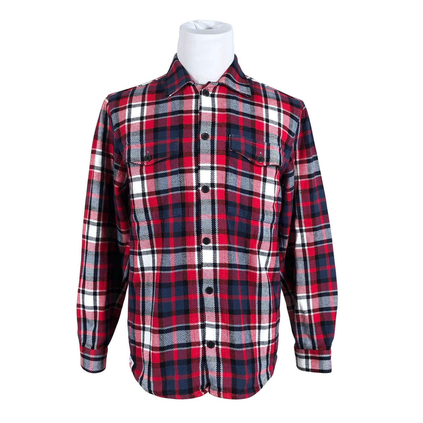 Unisex Makia - Flanellsärk, suurus S - Punane (1)