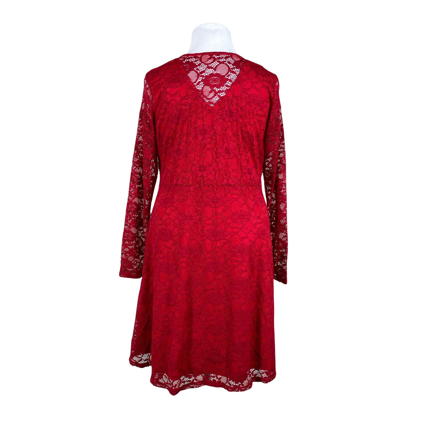Unisex Zhenzi - Pidulik kleit, suurus 48 - Punane (2)