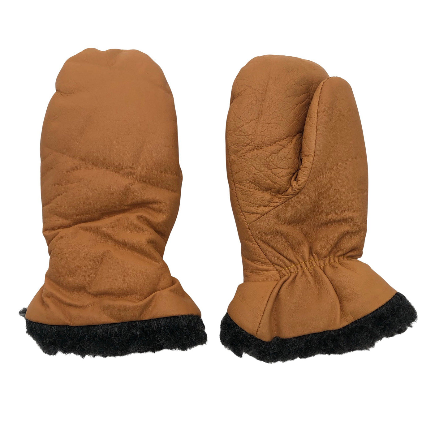 Unisex Handmade - Talvekindad, suurus 3 - 4 vuotta - Pruun (1)