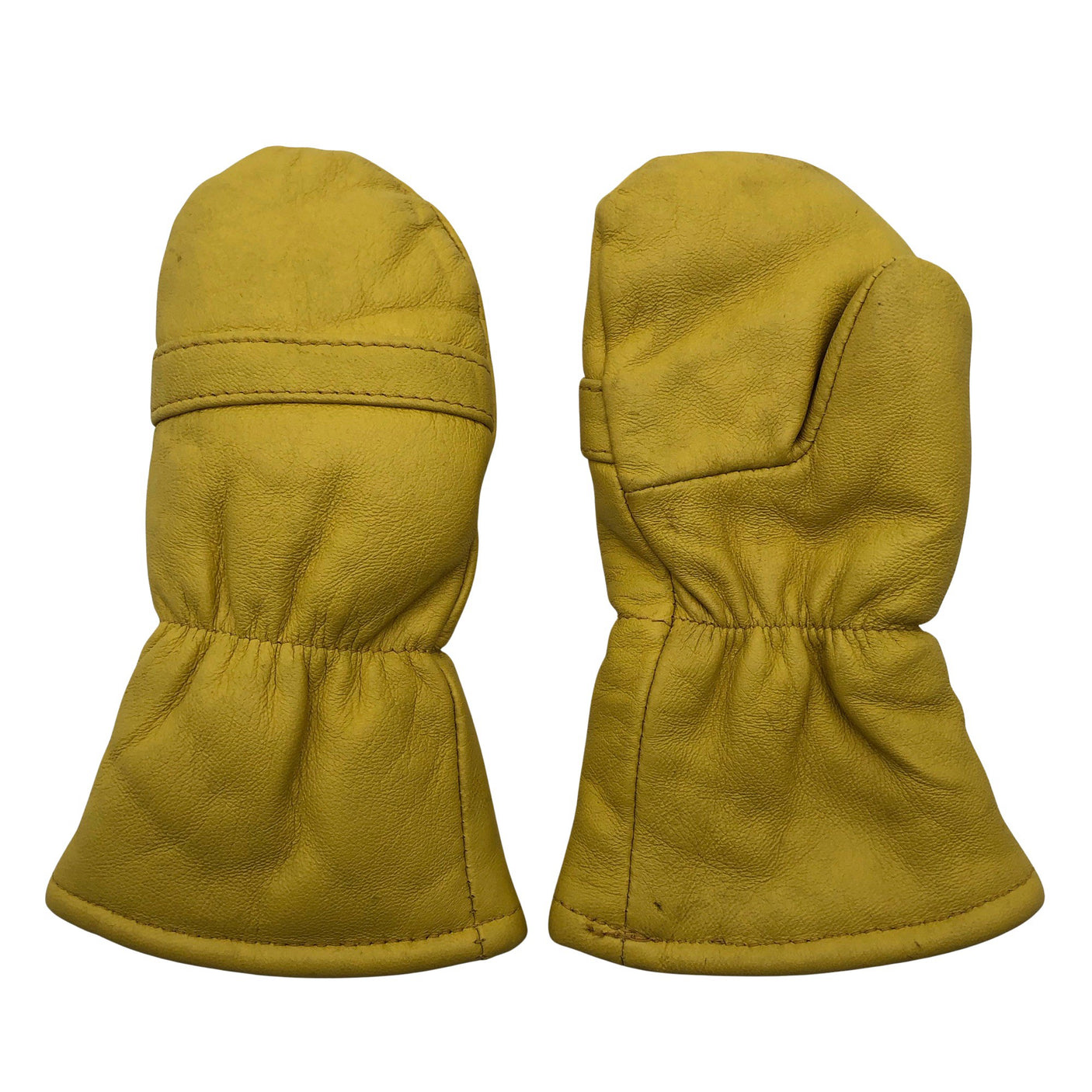 Unisex Handmade - Talvekindad, suurus 4 - 5 vuotta - Kollane (1)