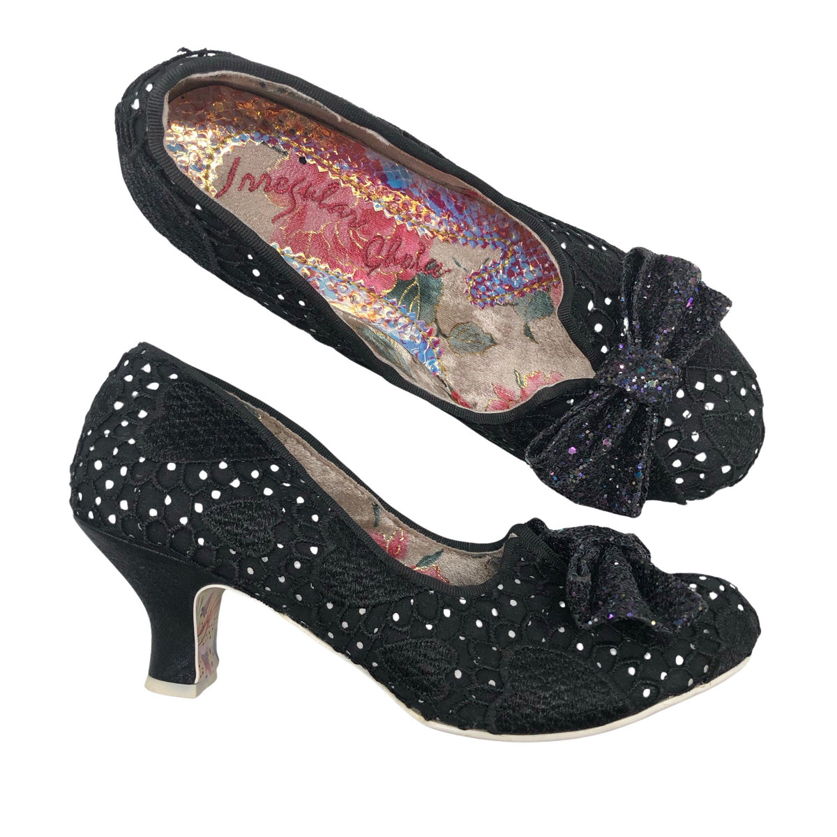 Unisex Irregular Choice - Pidulikud kontsakingad, suurus 41 - Must (1)