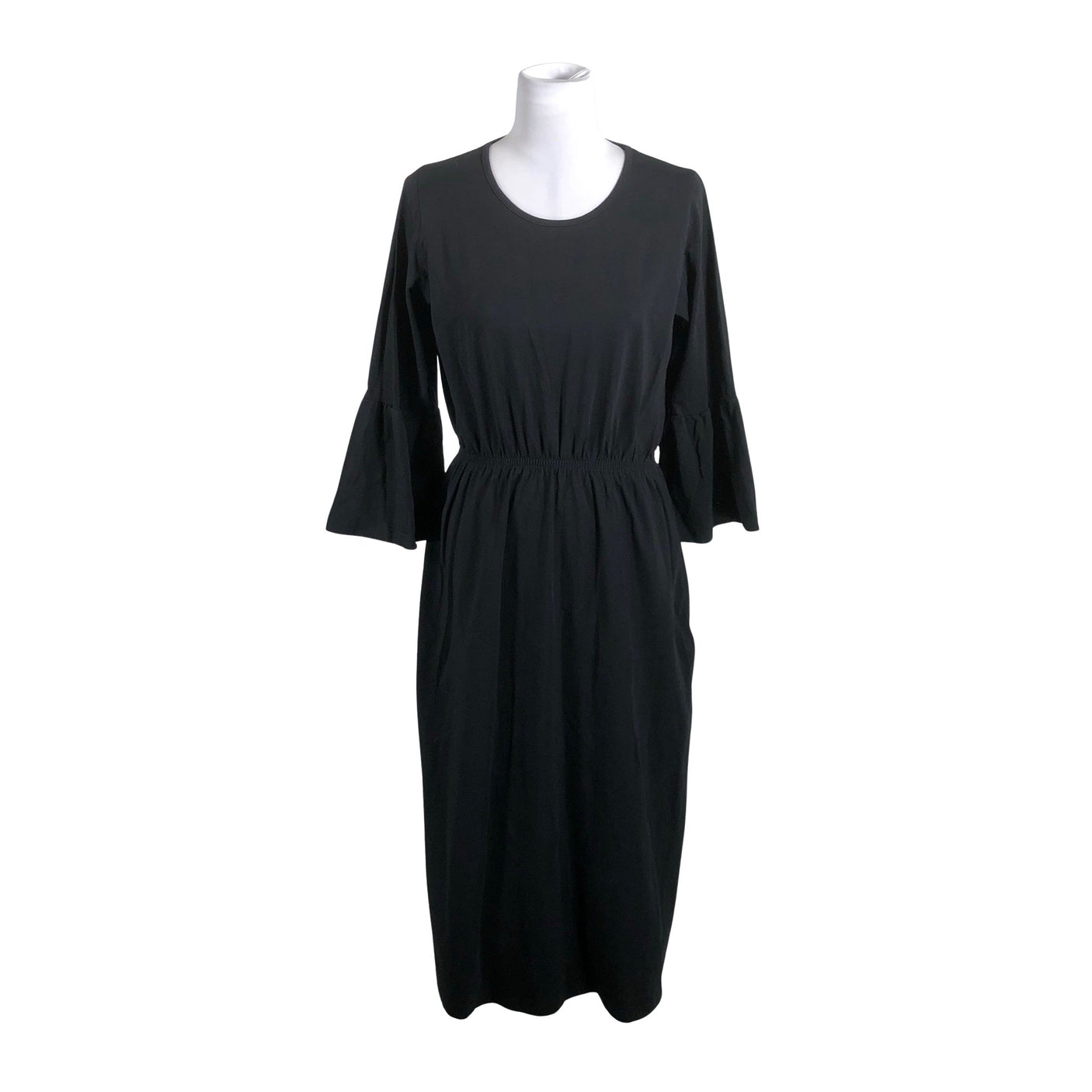 Unisex Aarrelabel - Trikotaažist kleit, suurus 40 - Must (1)
