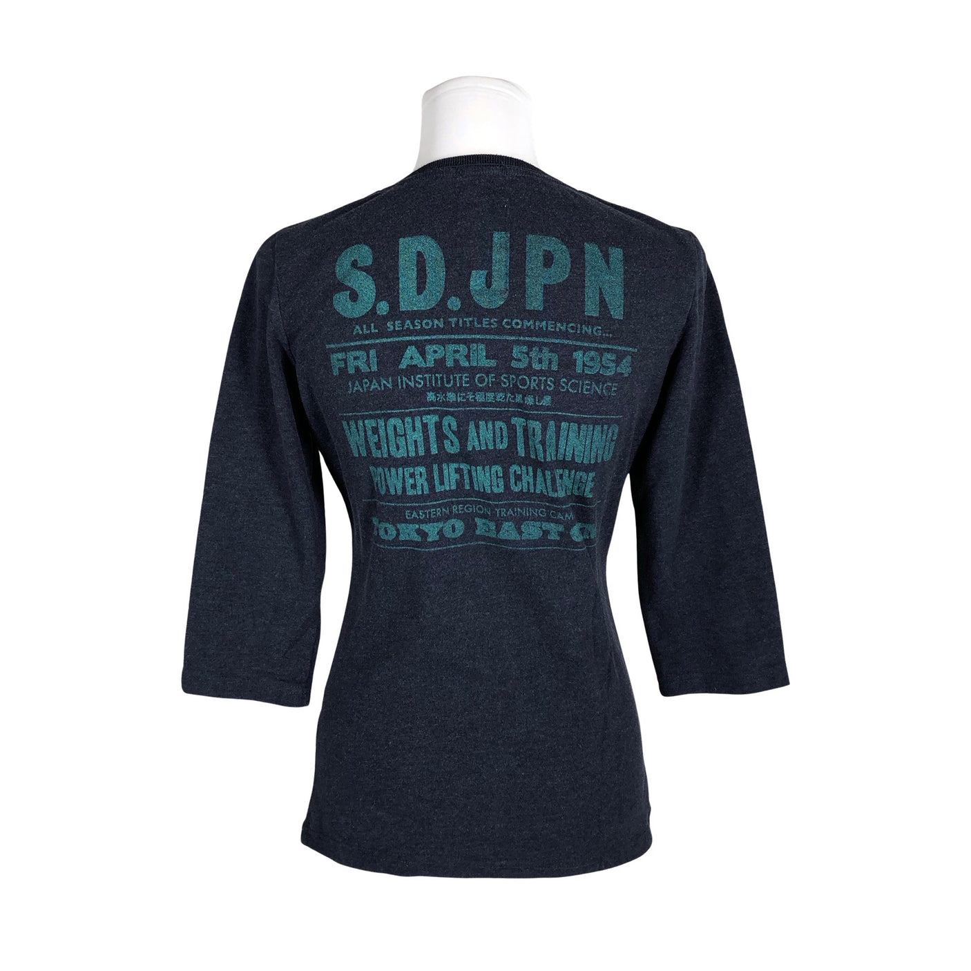 Unisex Superdry - Trikotaažist pluus, suurus 38 - Sinine (2)