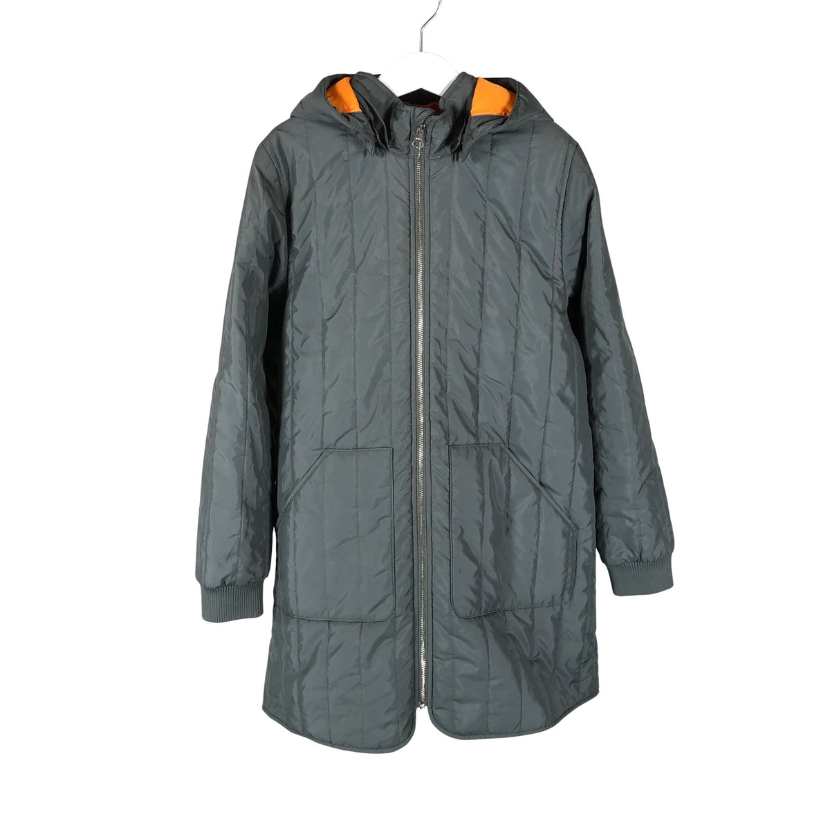Unisex Arket - Õhem talvejope, suurus 134 - 140 - Roheline (1)