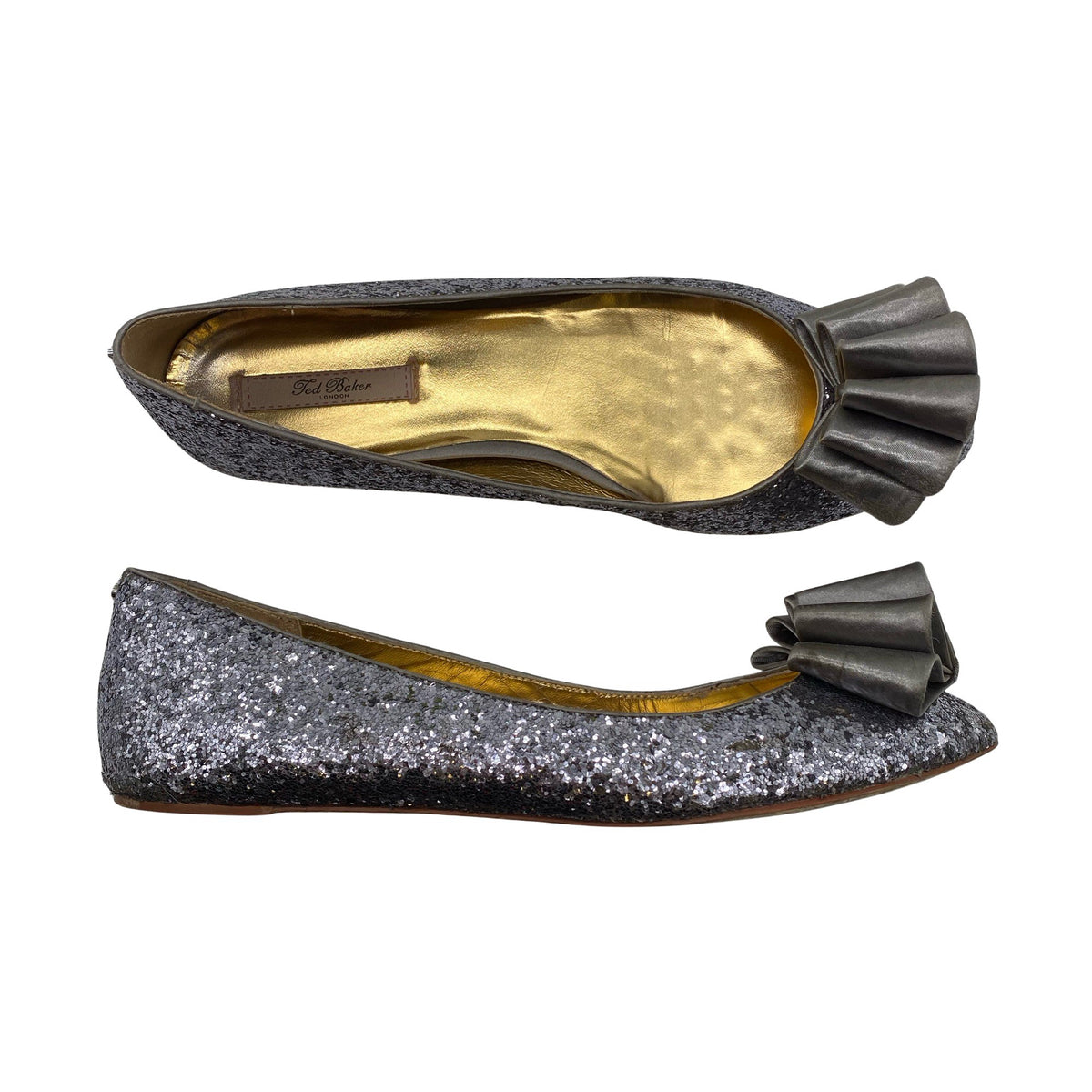 Unisex Ted Baker - Pidulikud baleriinad, suurus 40 - Hõbe (1)