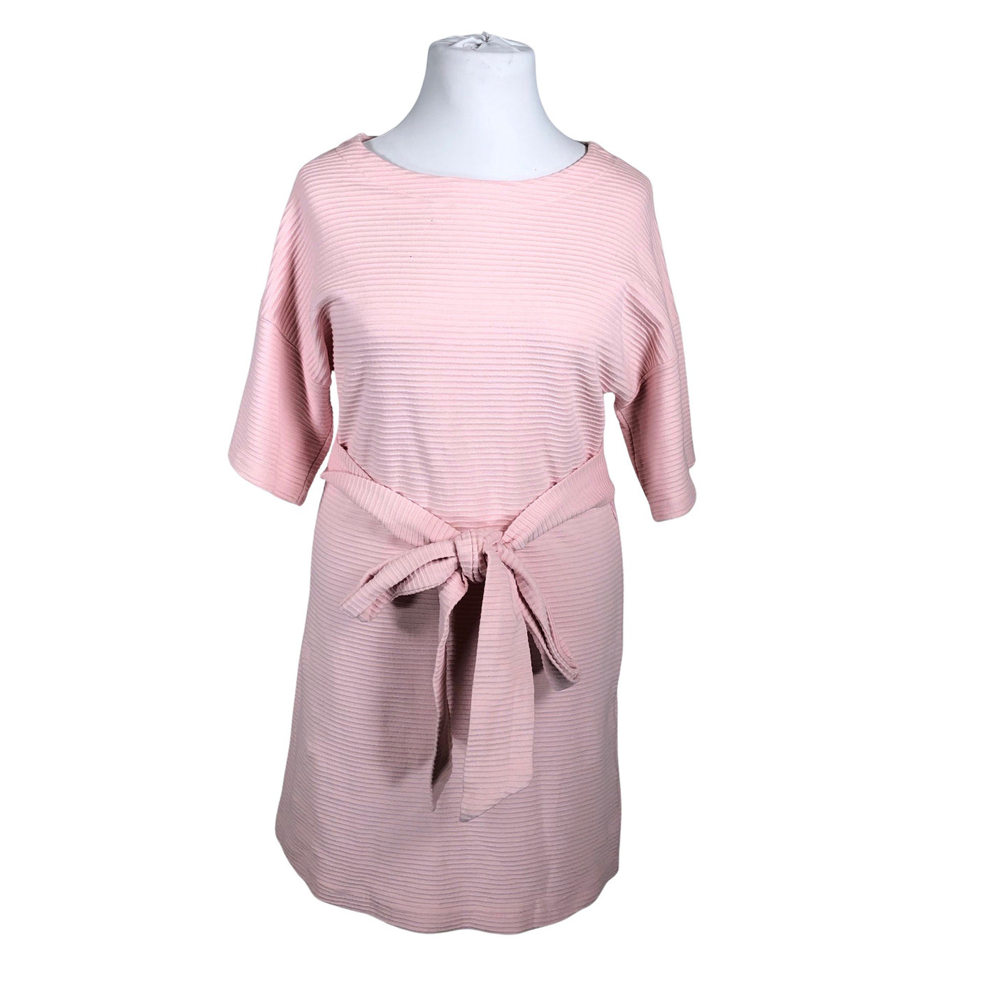 Unisex NOSH - Trikotaažist kleit, suurus 42 - Heleroosa (1)