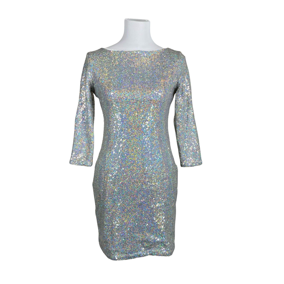 Unisex Glamorous - Pidulik kleit, suurus 36 - Hõbe (1)