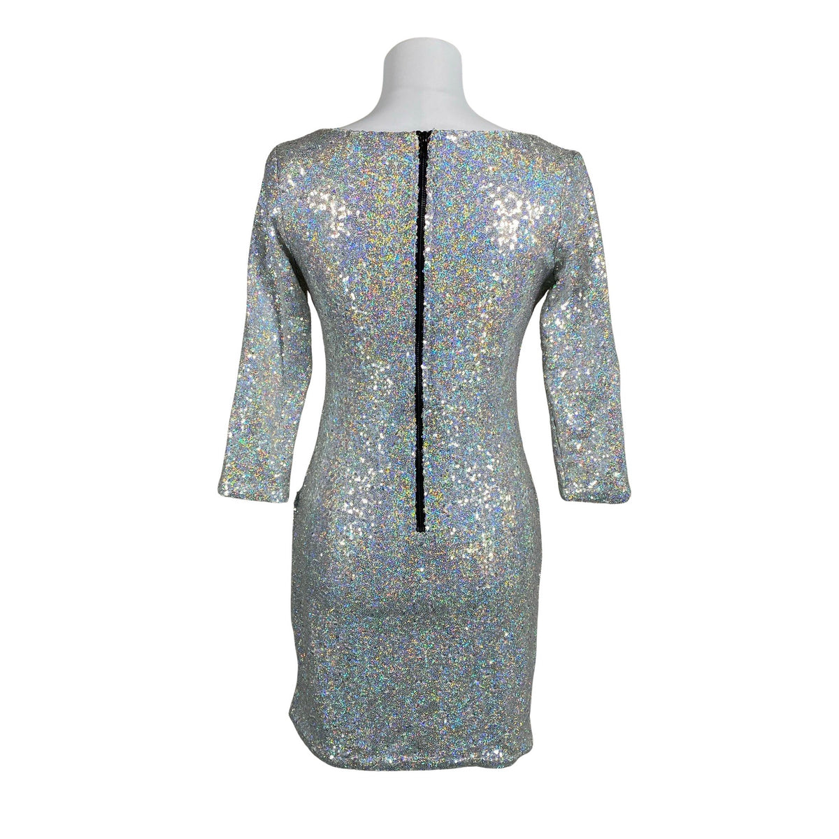 Unisex Glamorous - Pidulik kleit, suurus 36 - Hõbe (2)
