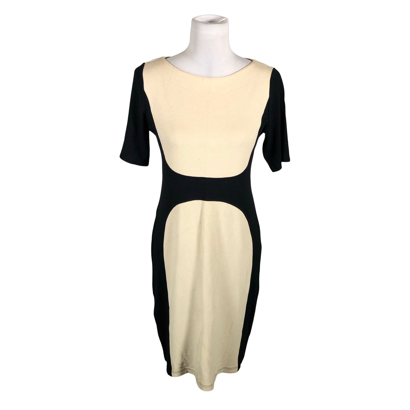 Unisex Nanso - Trikotaažist kleit, suurus 38 - Beige (1)