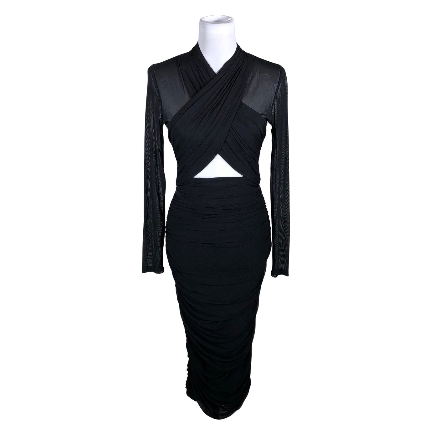 Unisex Bardot - Pidulik kleit, suurus 38 - Must (1)