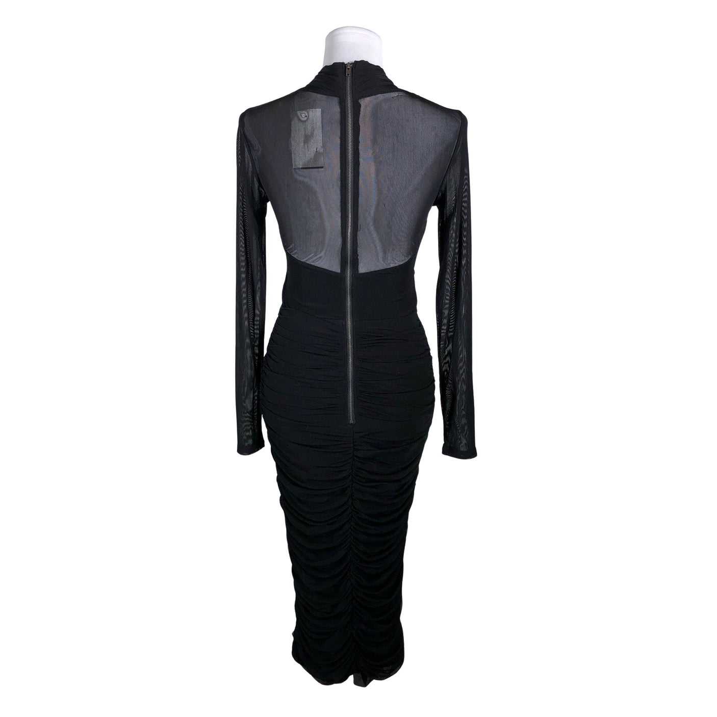 Unisex Bardot - Pidulik kleit, suurus 38 - Must (2)